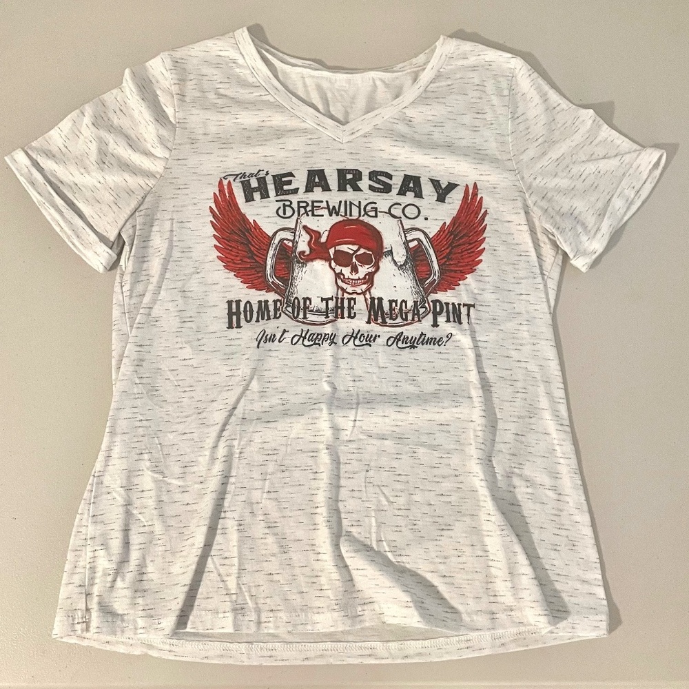 Johnny Depp & Amber Heard trial T-shirt - Women's Large